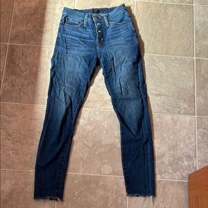Darker blue J Crew factory jeans